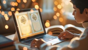 تعلم القران عن بعد