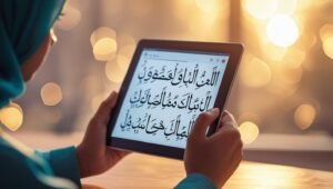 تعلم القران عن بعد