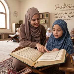 تعلم القراءة والكتابة من المصحف الشريف